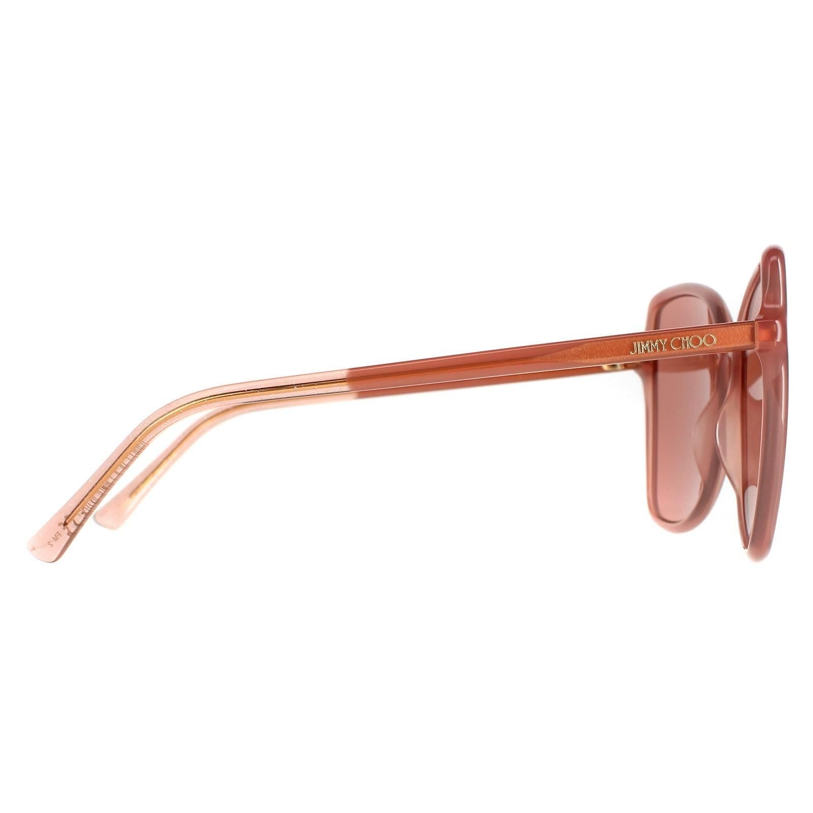Jimmy Choo Jimmy Choo Women's Fashion Nude Burgundy FEDE/S in Beige - 4