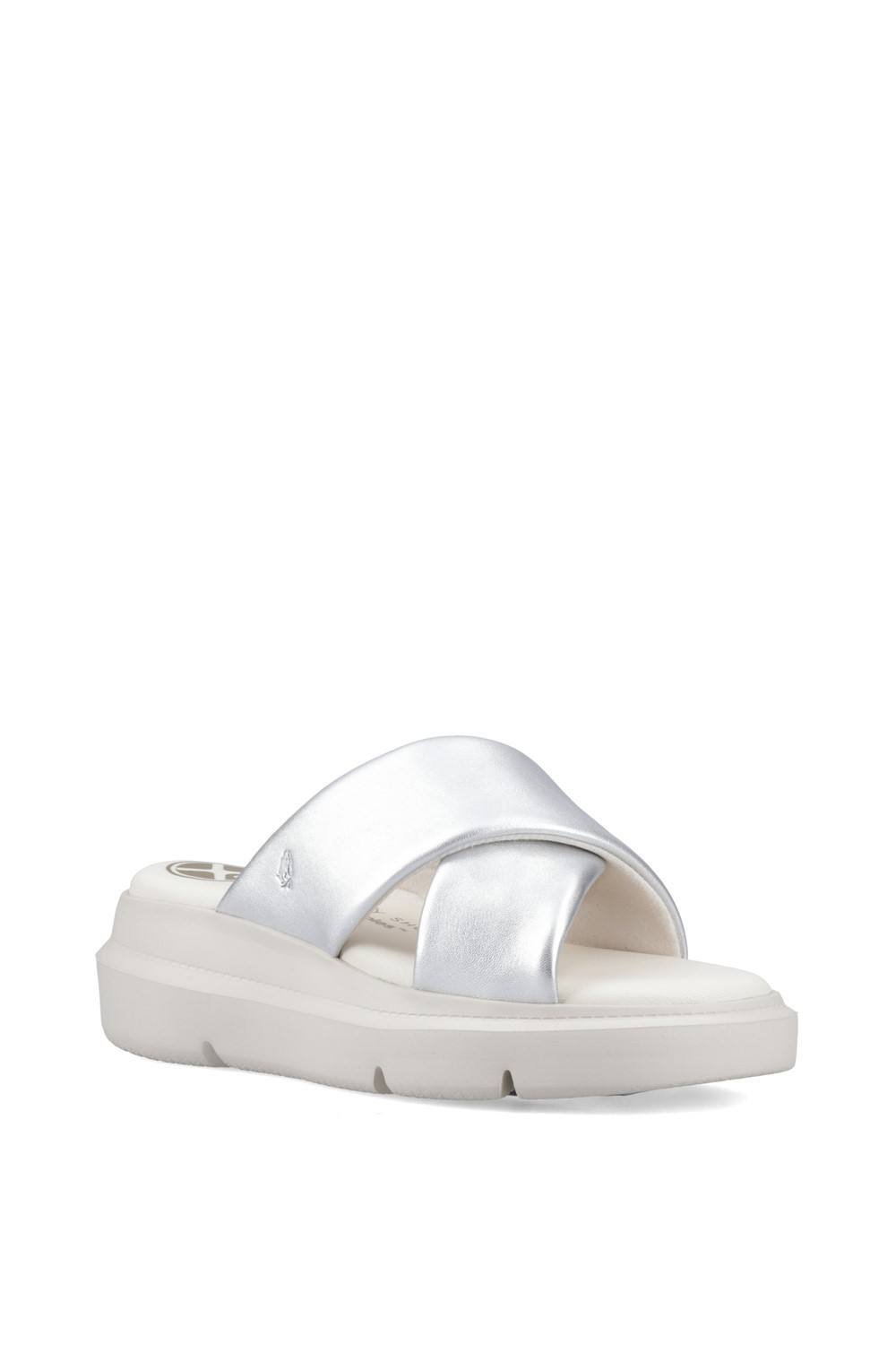 Hush Puppies Hush Puppies Women's Uplift Crossover Slide in Silver - 2