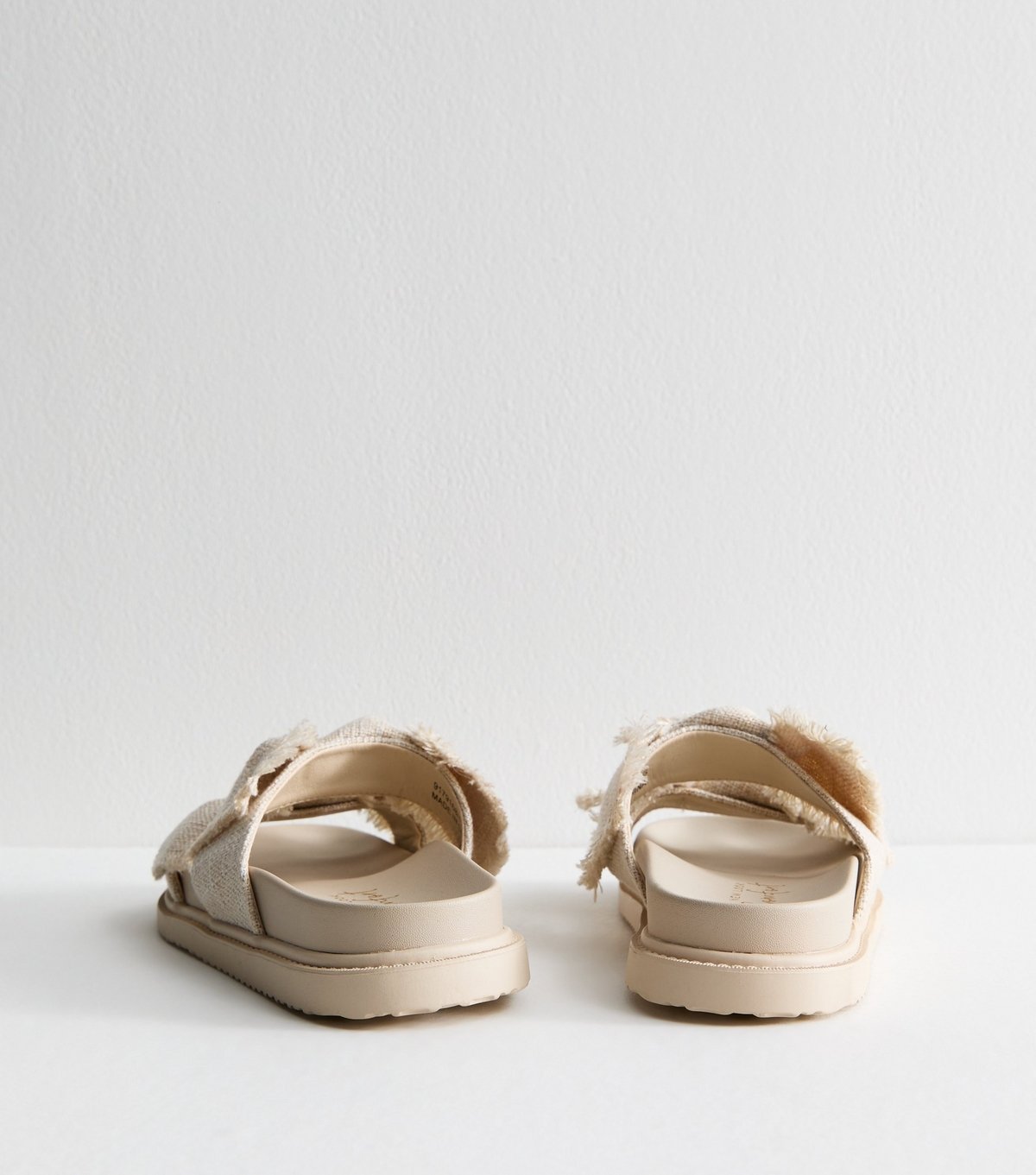 New Look Women's Cream Knotted Strap Sandals Vegan New Look - 4