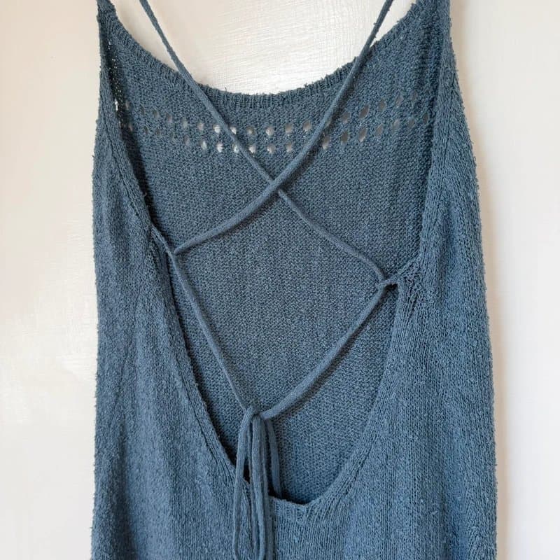ASOS Blue Knitted Mini Dress