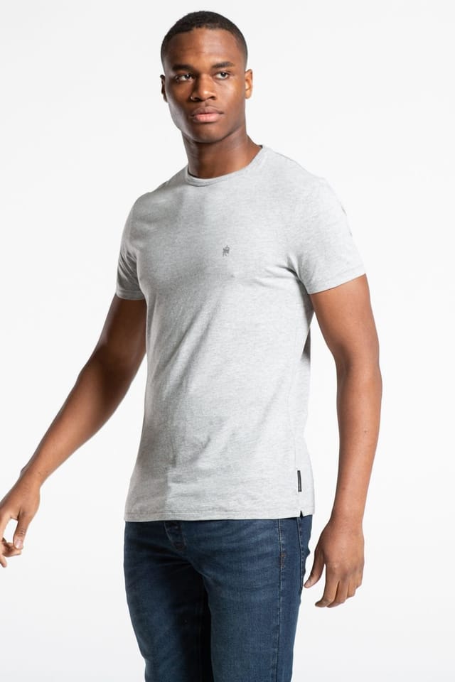 French Connection French Connection Men's 3 Pack Cotton Crew Neck Short Sleeve T-Shirts in White - 2