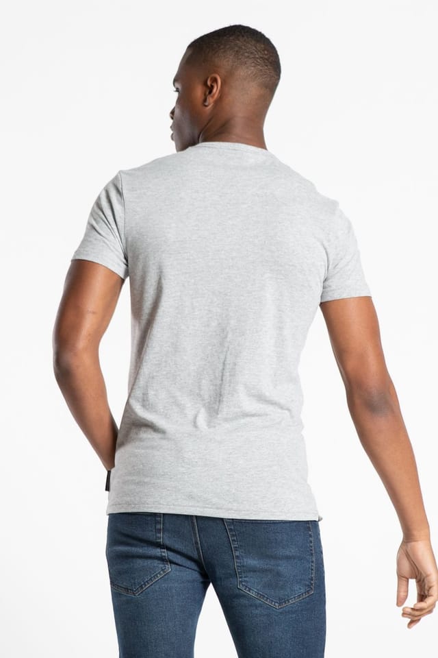 French Connection French Connection Men's 3 Pack Cotton Crew Neck Short Sleeve T-Shirts in White - 3