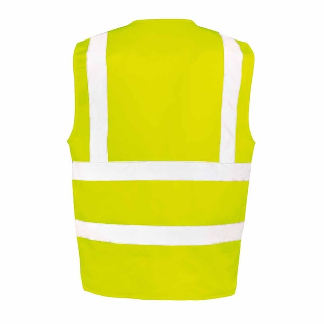 SAFE-GUARD by Result SAFE-GUARD by Result Men's Heavy Duty Security Vest in Yellow - 2