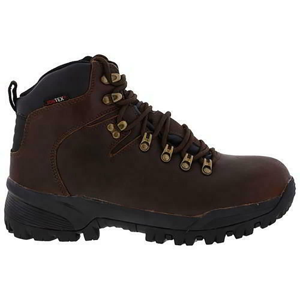 Johnscliffe Johnscliffe Men's Canyon Leather Superlight Hiking Boots in Brown