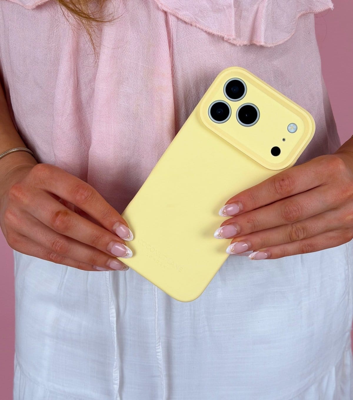 Coconut Lane Light Yellow Butter Soft Silicone Phone Case Coconut Lane New Look - 4