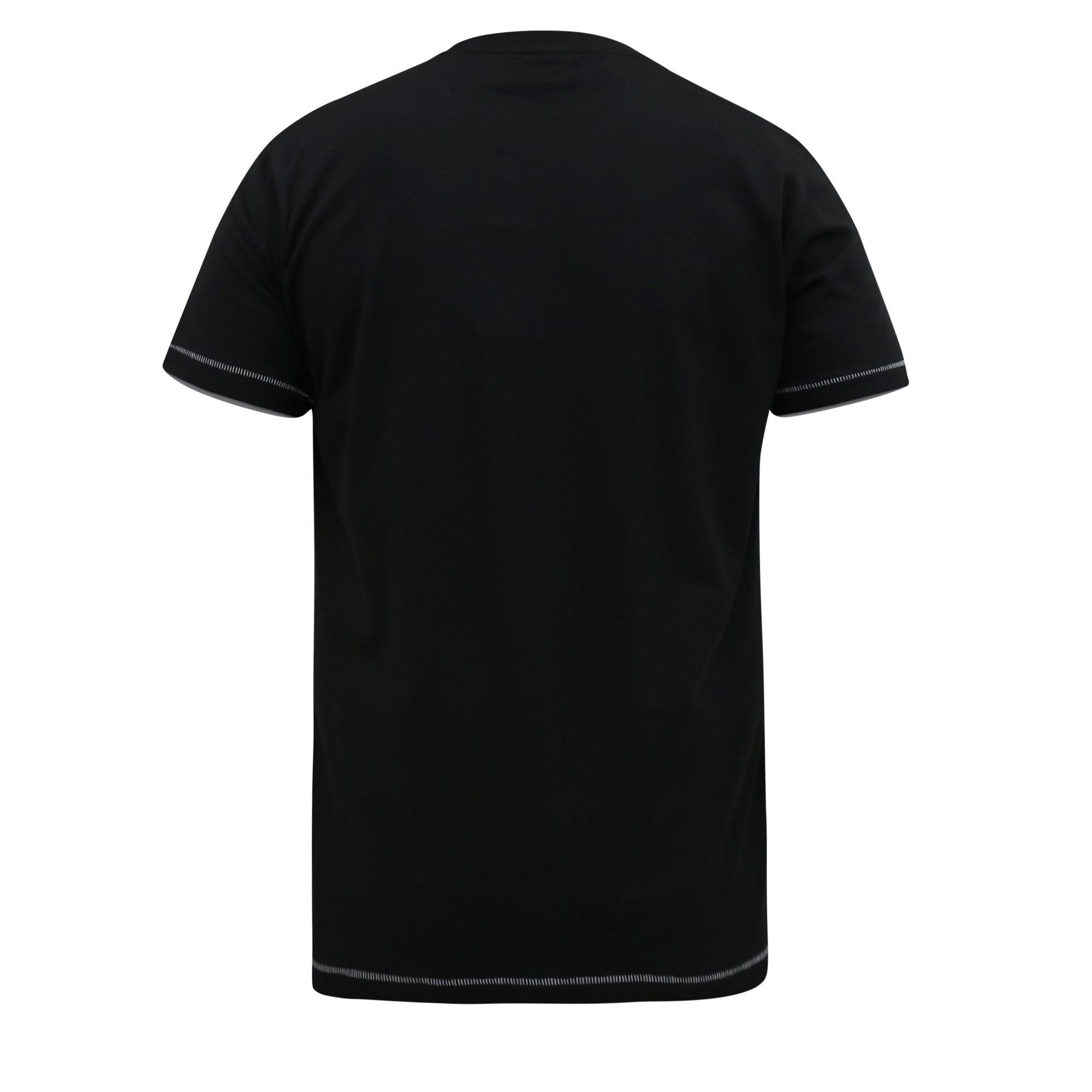 Duke Clothing Duke Clothing Men's D555 Robin Batman Crew Neck Kingsize T-Shirt in Black - 2