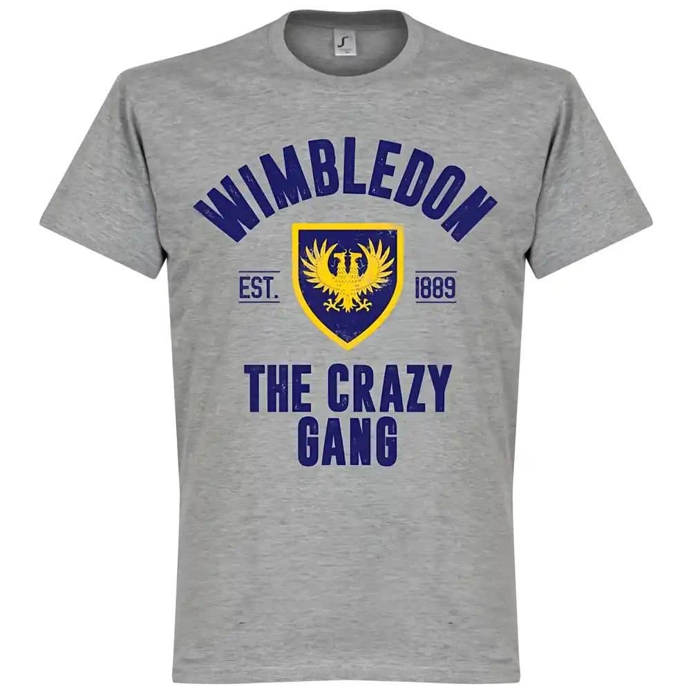 Wimbledon Wimbledon Men's Established T-Shirt in Grey