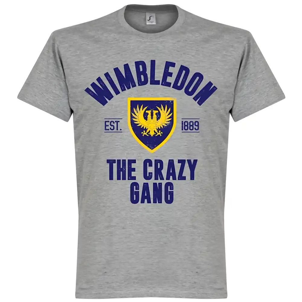 Wimbledon Wimbledon Men's Established T-Shirt in Grey - 2