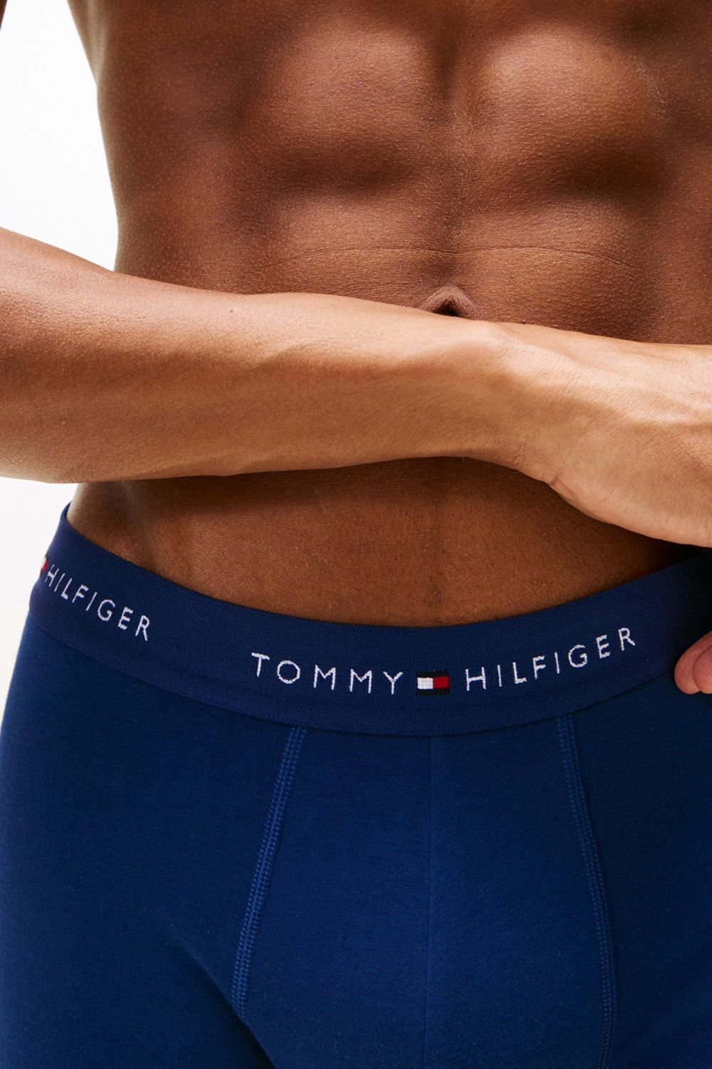 Tommy Hilfiger Tommy Hilfiger Men's Signature 3P Trunk DTM Blue/Navy/Black - 4