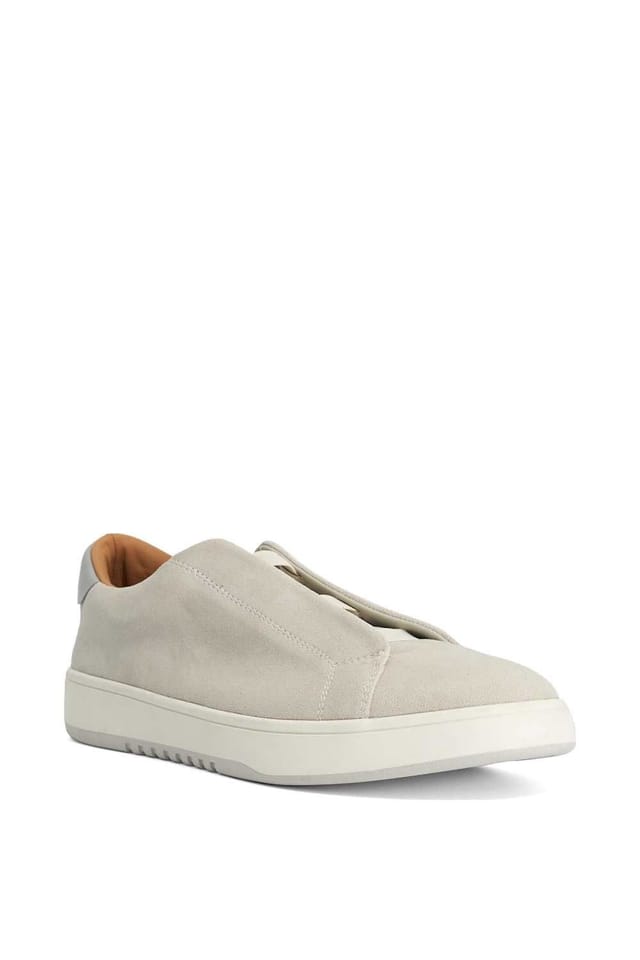 Dune London Dune London Men's 'Troys' Suede Trainers in Natural - 2