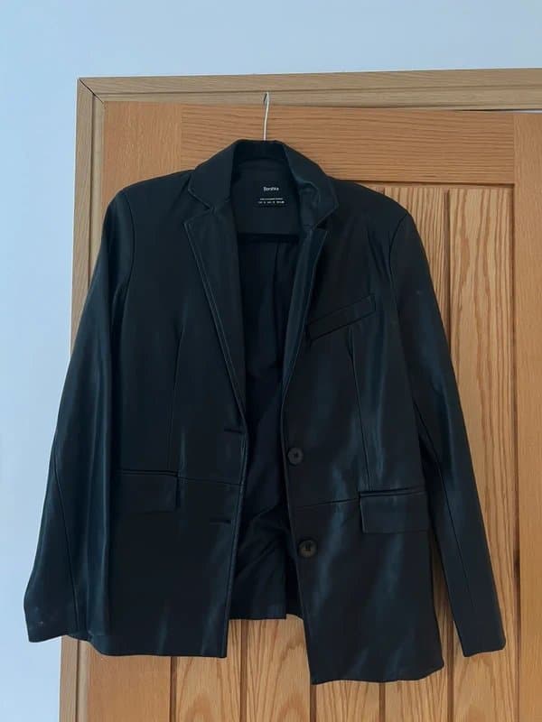 Bershka Bershka leather blazer