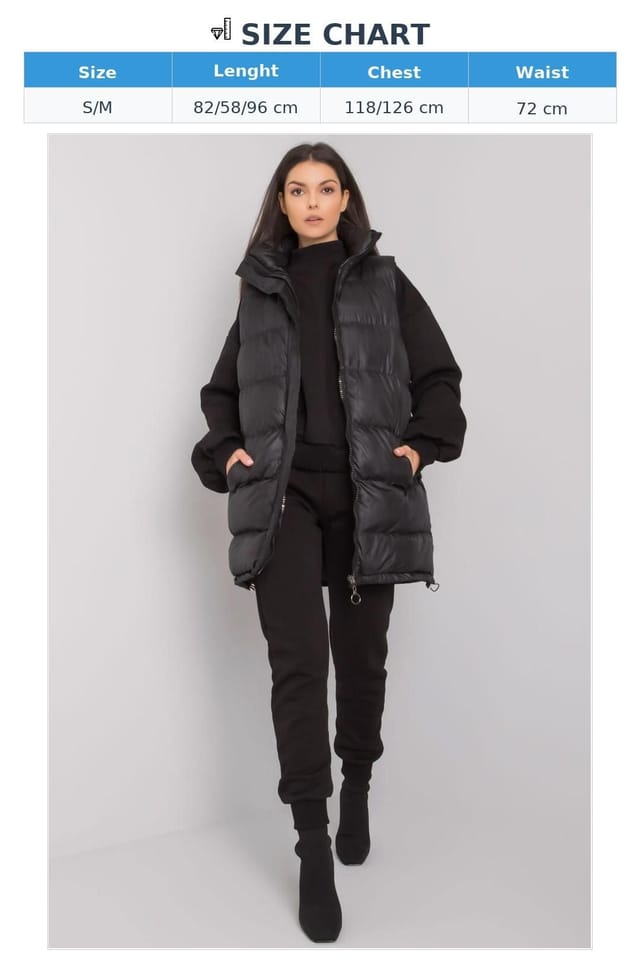 Love Lace Love Lace Women's 3 Piece Down Vest Sweatshirt Sweatpants Set in Black - 3