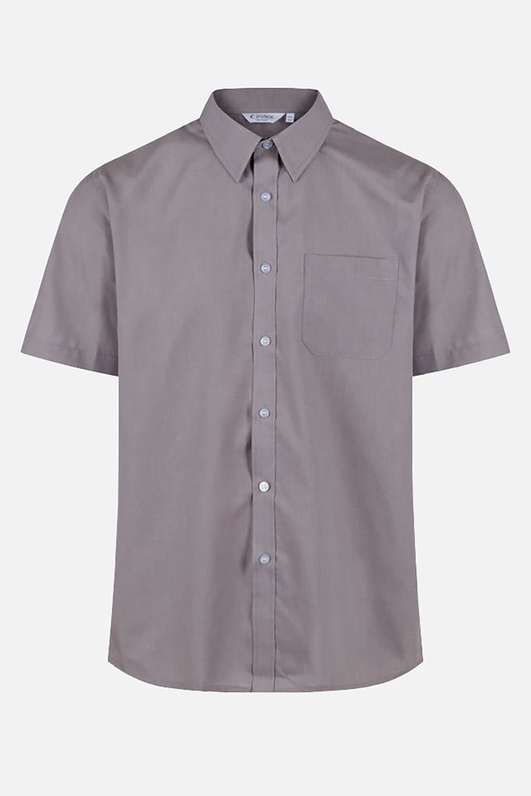 TRUTEX TRUTEX Men's 2 Pack Short Sleeve Non-Iron Boys' School Shirts in Grey - 4