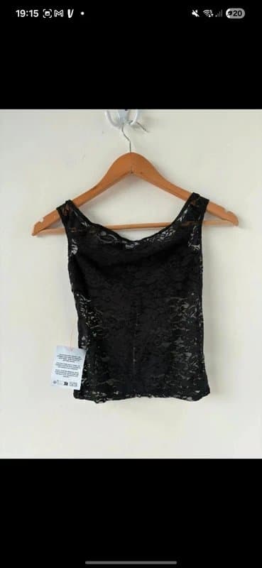 ASOS ASOS lace black top