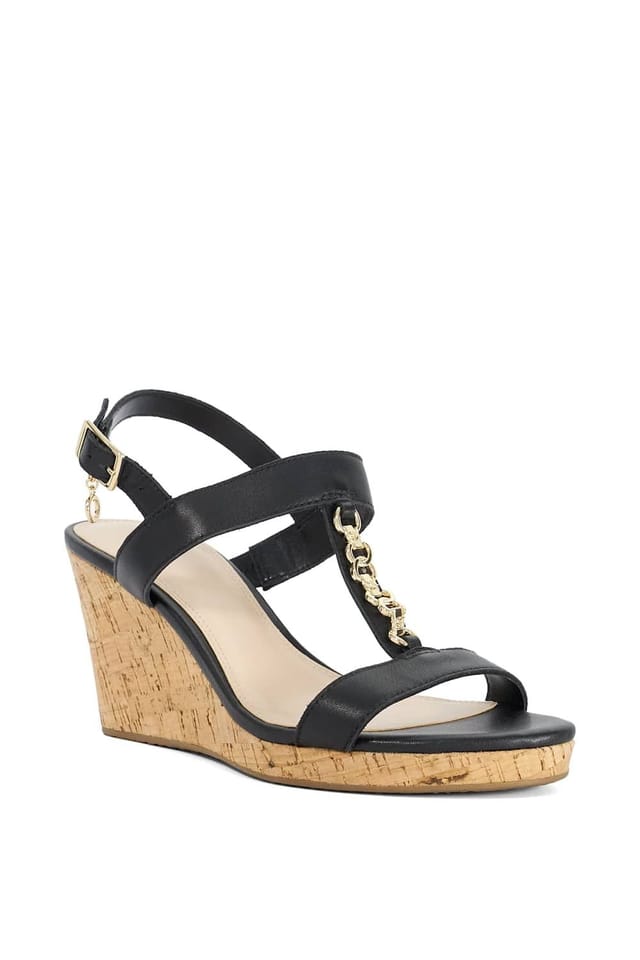 Dune London Dune London Women's 'Kasslie' Leather Wedges in Black - 2
