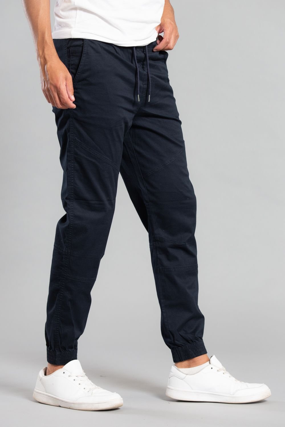 Tokyo Laundry Tokyo Laundry Men's Cotton Cuffed Trouser in Navy - 3