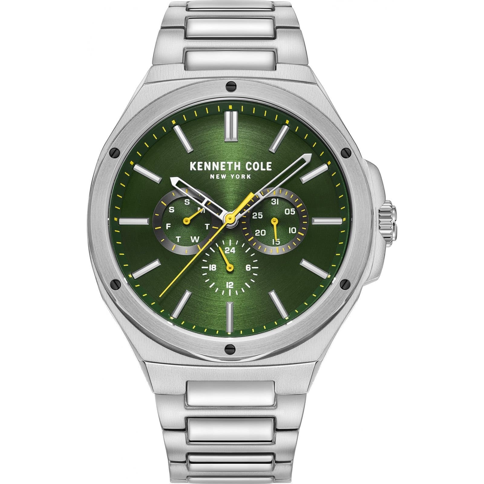 Kenneth Cole Kenneth Cole Men's KCWGK2235102 Classic 43mm Quartz Watch in Silver