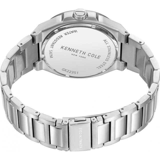 Kenneth Cole Kenneth Cole Men's KCWGK2235102 Classic 43mm Quartz Watch in Silver - 2
