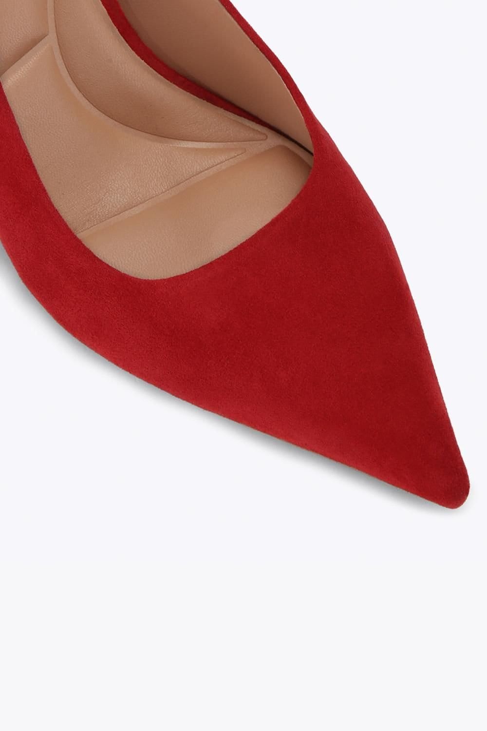Carvela Carvela Women's 'Spirited' Suede Heels in Red - 4