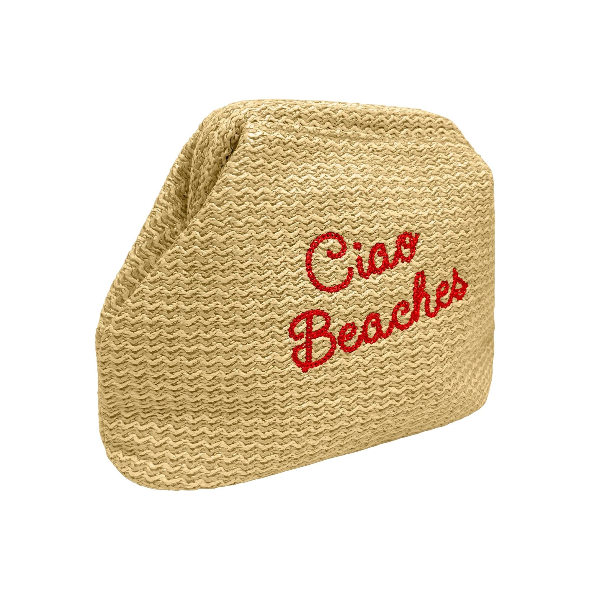 Lilly Loves Lilly Loves Women's Ciao Beaches Straw Clutch in Beige - 2