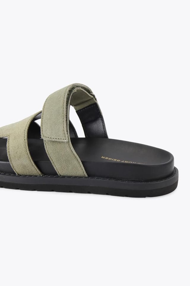 KG Kurt Geiger KG Kurt Geiger Men's 'Palermo' Suede Sandals in Green - 3