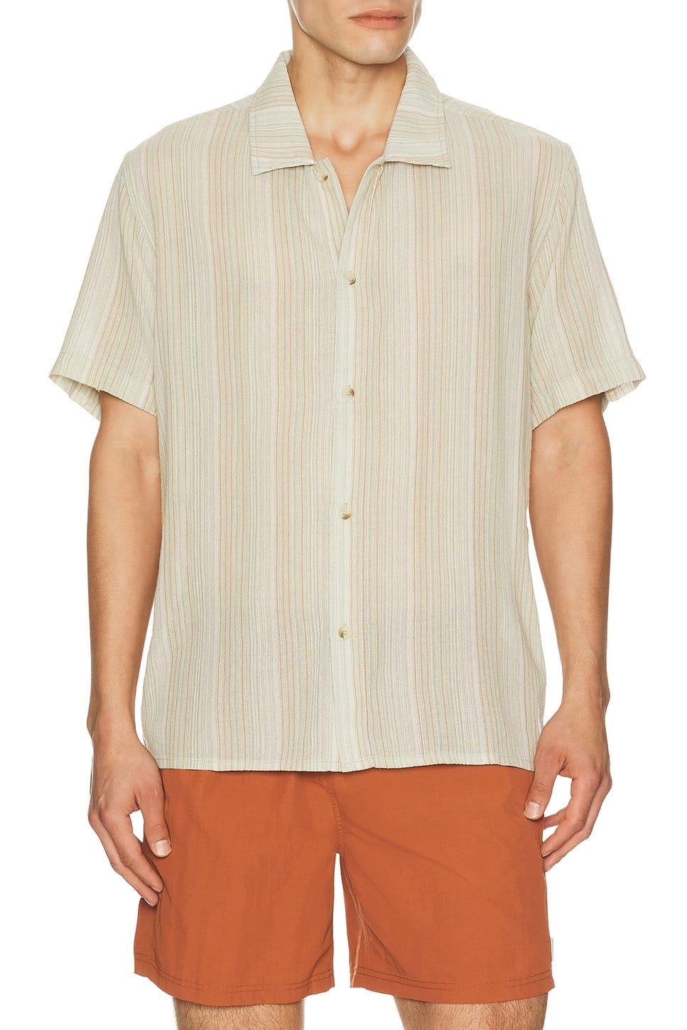Revolve Herb Rhythm Men's Striped Shirt