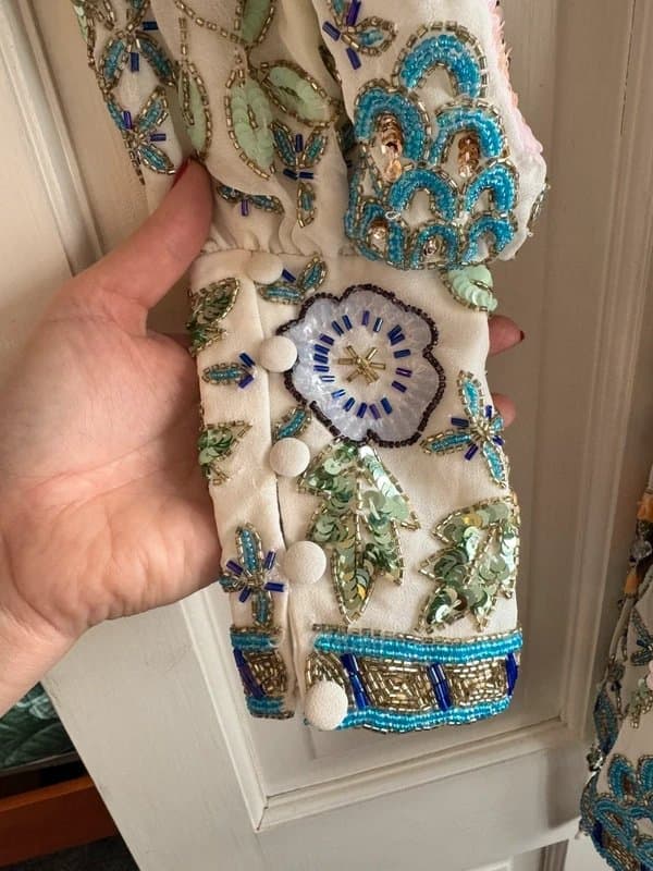 ASOS Embellished Wrap dress