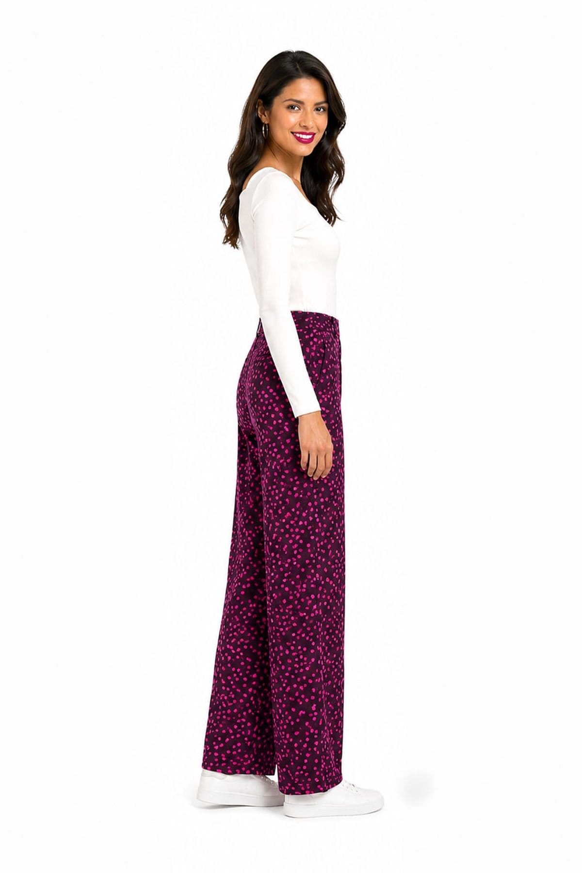 Kettlewell Kettlewell Women's Joni Print Trousers in Fuchsia - 4