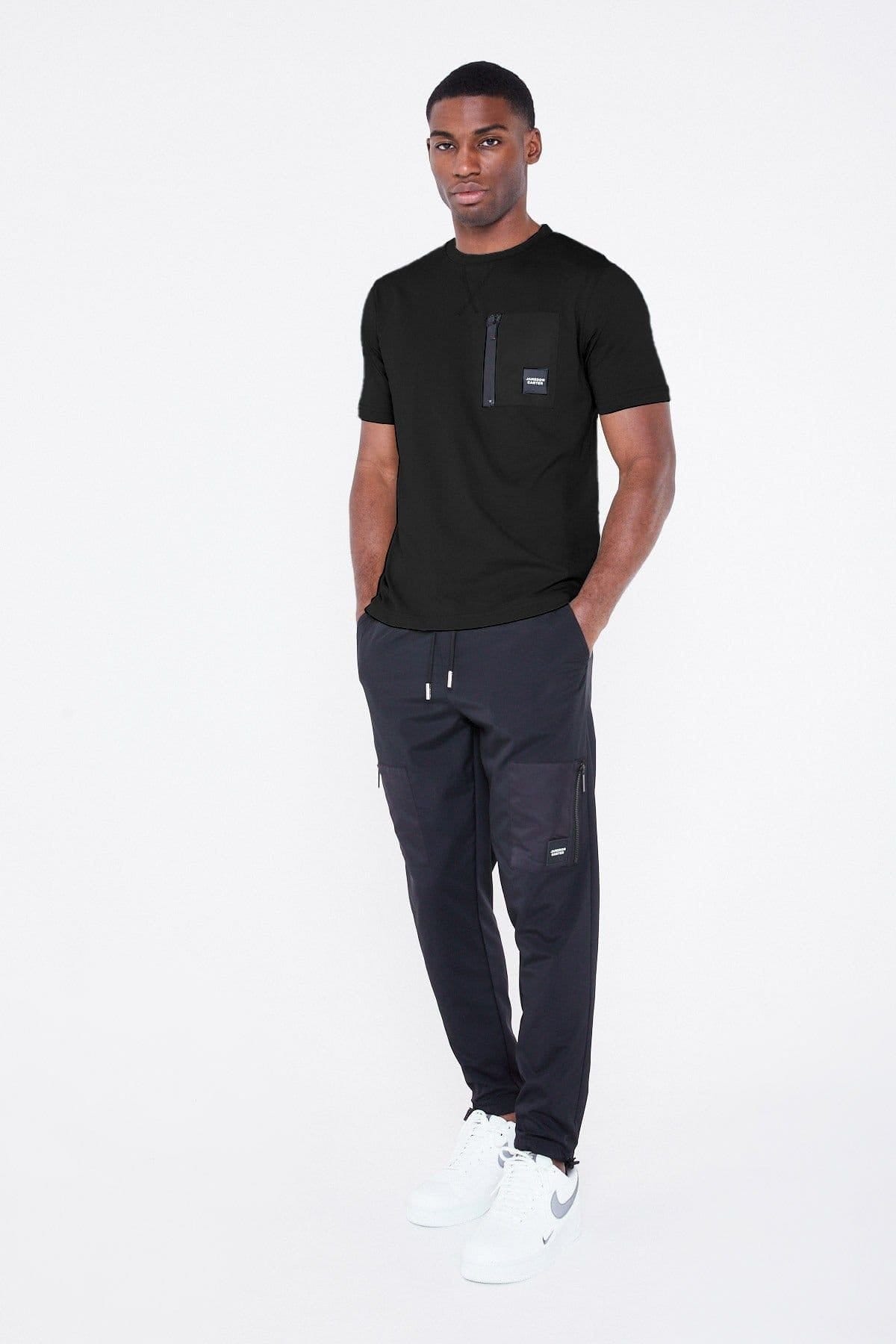 The Colourful Aura Jameson Carter Men's Stealth Tech T-Shirt in Black - 4