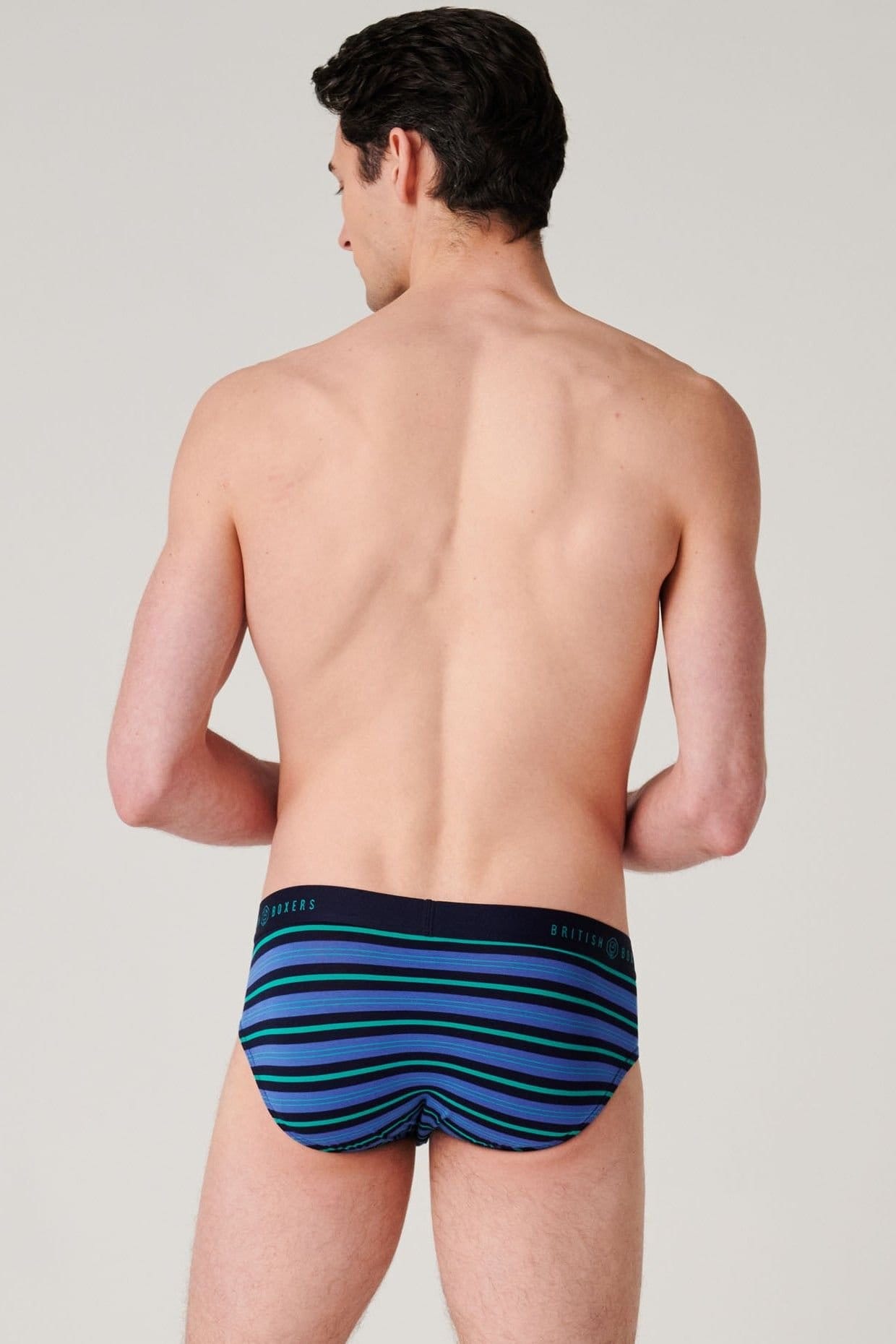 British Boxers British Boxers Men's Pack of Four "Electric Lime" Bamboo Briefs - 4