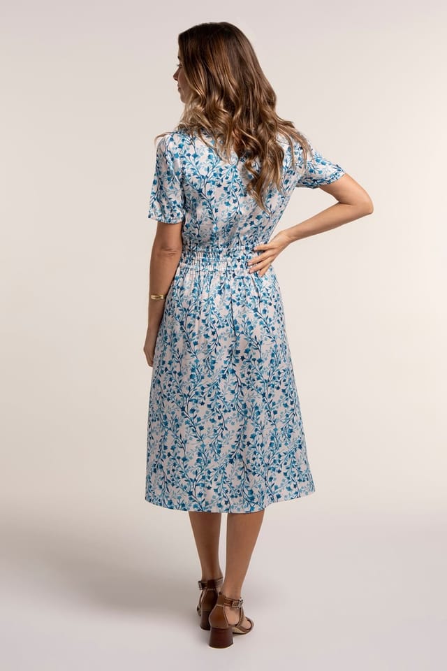 Brakeburn Brakeburn Women's NICOLI DRESS in Blue - 2