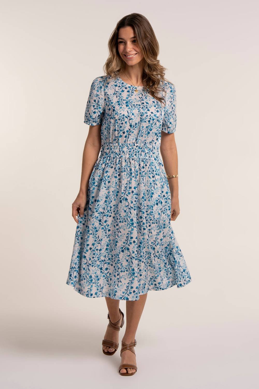 Brakeburn Brakeburn Women's NICOLI DRESS in Blue - 3