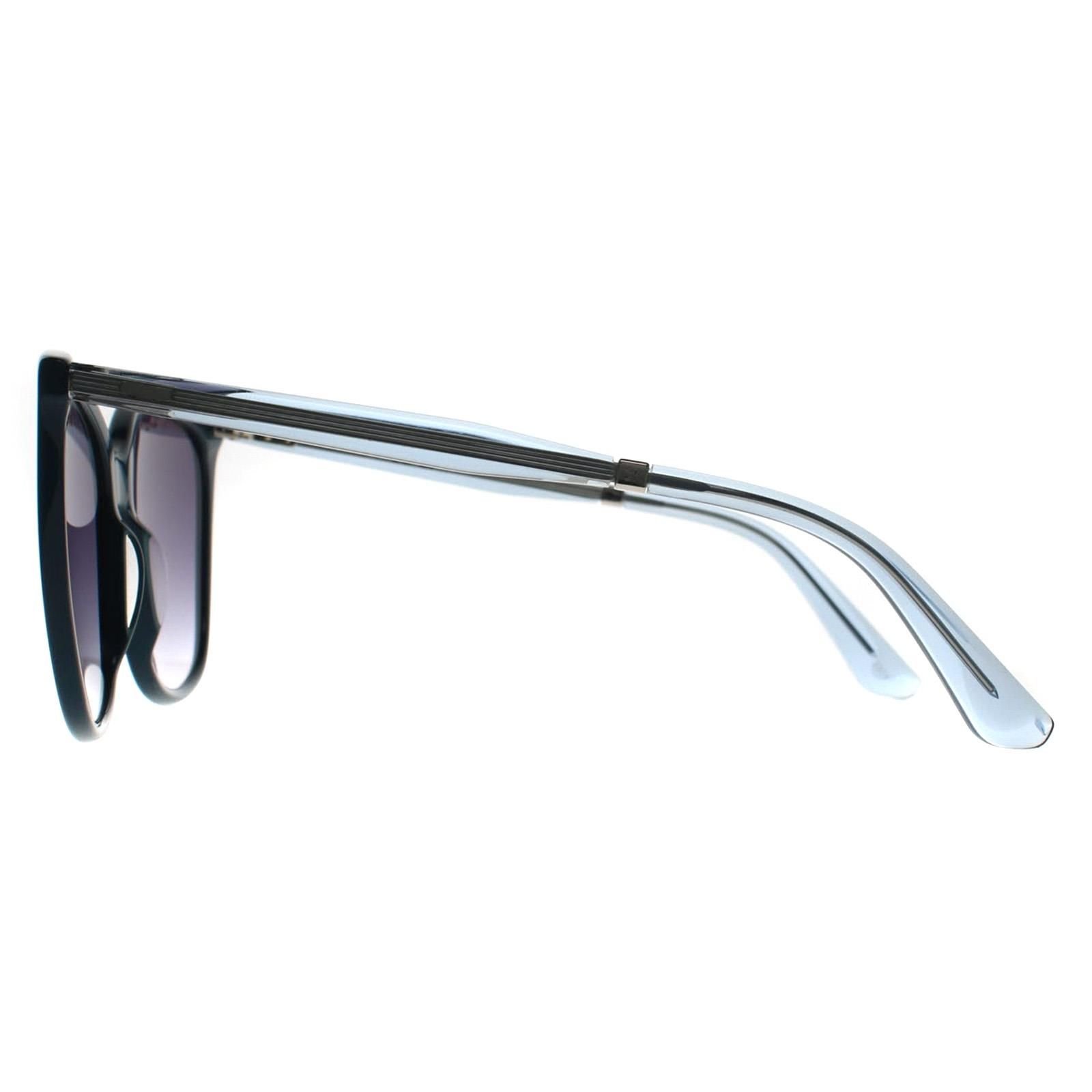 Calvin Klein CALVIN KLEIN Women's Cat Eye Yale Blue Dark Blue Gradient CK23500S - 3