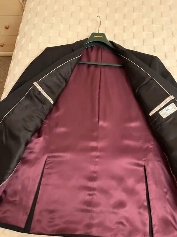 Marks & Spencer Men’s Black dress/suit jacket/blazer