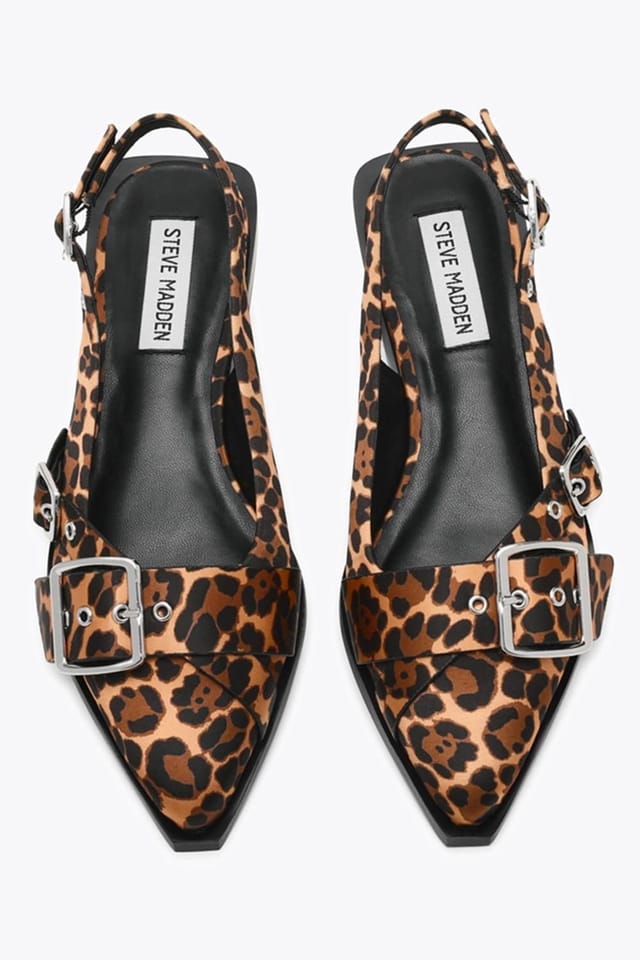 Steve Madden STEVE MADDEN Women's 'Grezly 732' Fabric Flats in Brown - 3