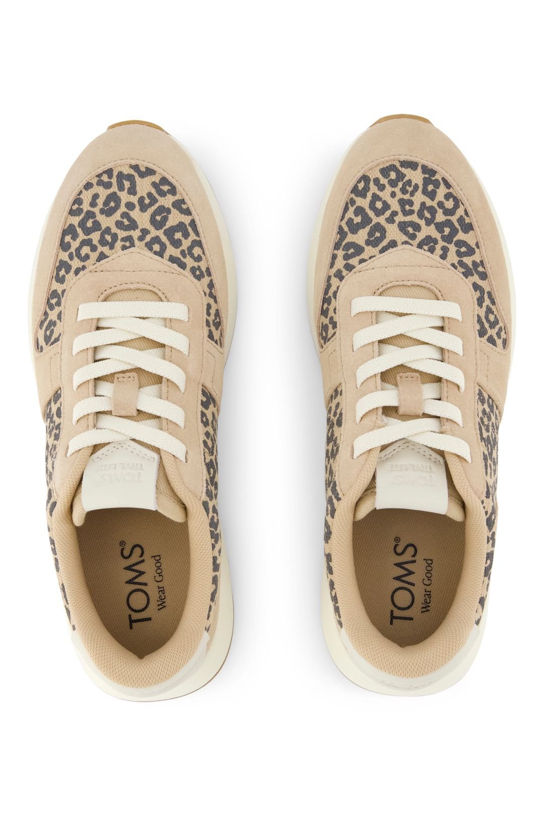 TOMS Toms Women's Trvl Lite Retro Sneaker Beige - 3