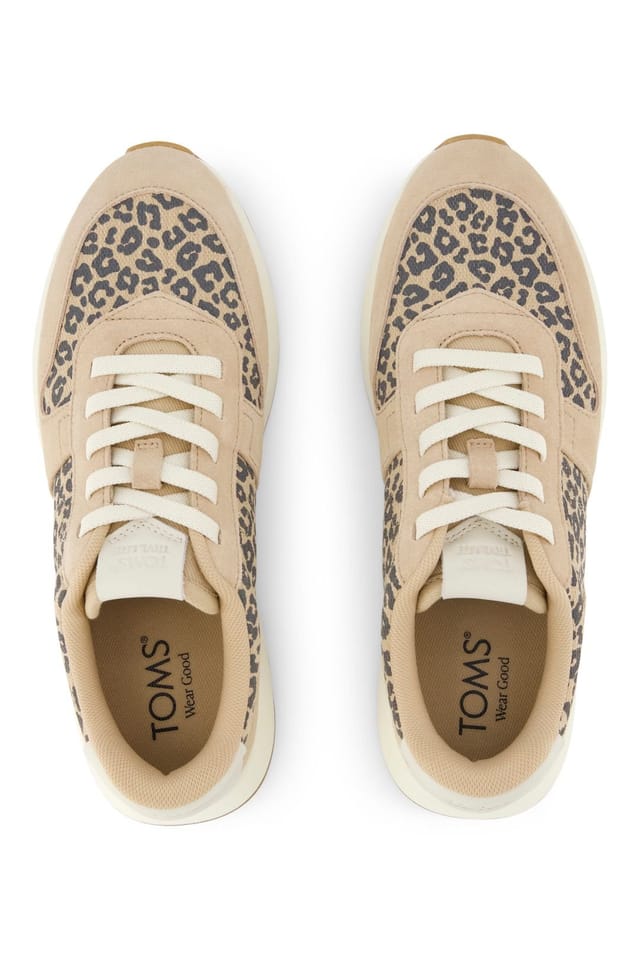 TOMS Toms Women's Trvl Lite Retro Sneaker Beige - 3