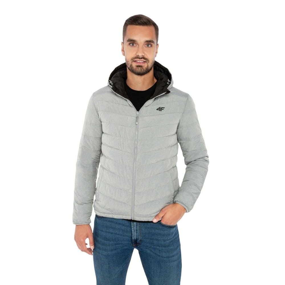 4F 4F Men's M434 Reversible Jacket in Black - 4