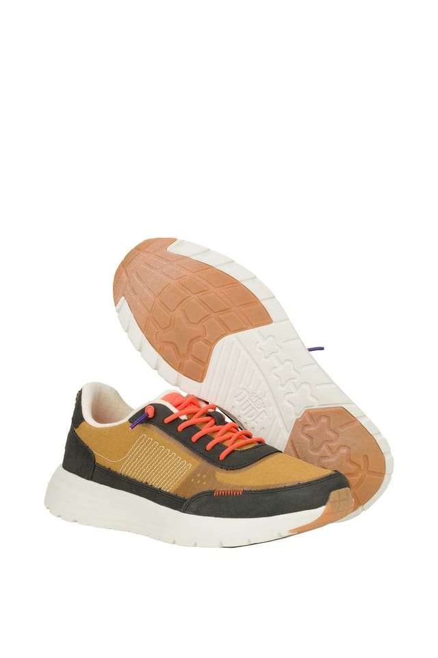 HEY DUDE Hey Dude Men's Sirocco Alta Hype Trainers in Brown - 3