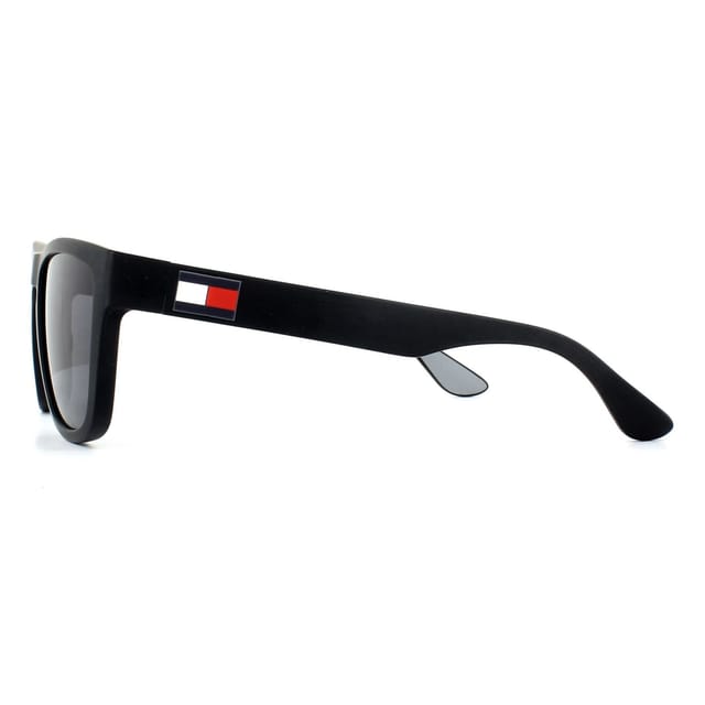 Tommy Hilfiger Tommy Hilfiger Men's Square Black Grey Sunglasses - 3