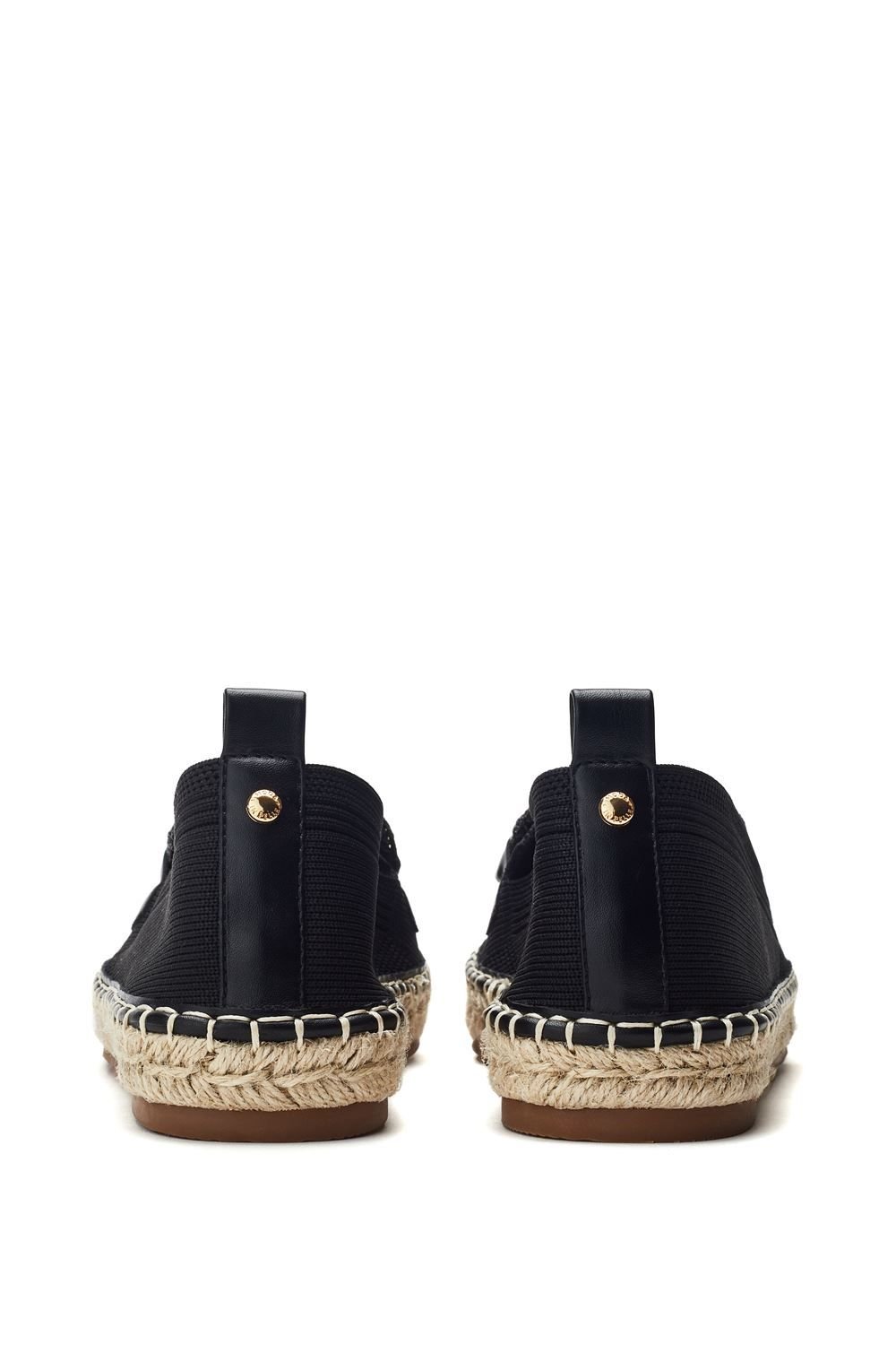 Moda In Pelle Moda In Pelle Women's 'Emaria' Textile Loafers in Black - 3