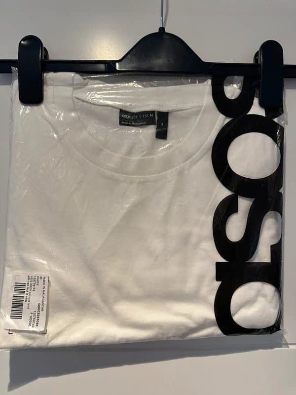 ASOS Design Asos design - oversized crew neck in white