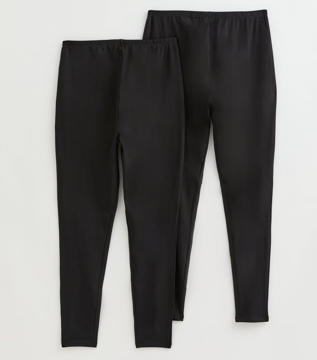 New Look Women's Maternity Pack Of 2 Black Leggings New Look