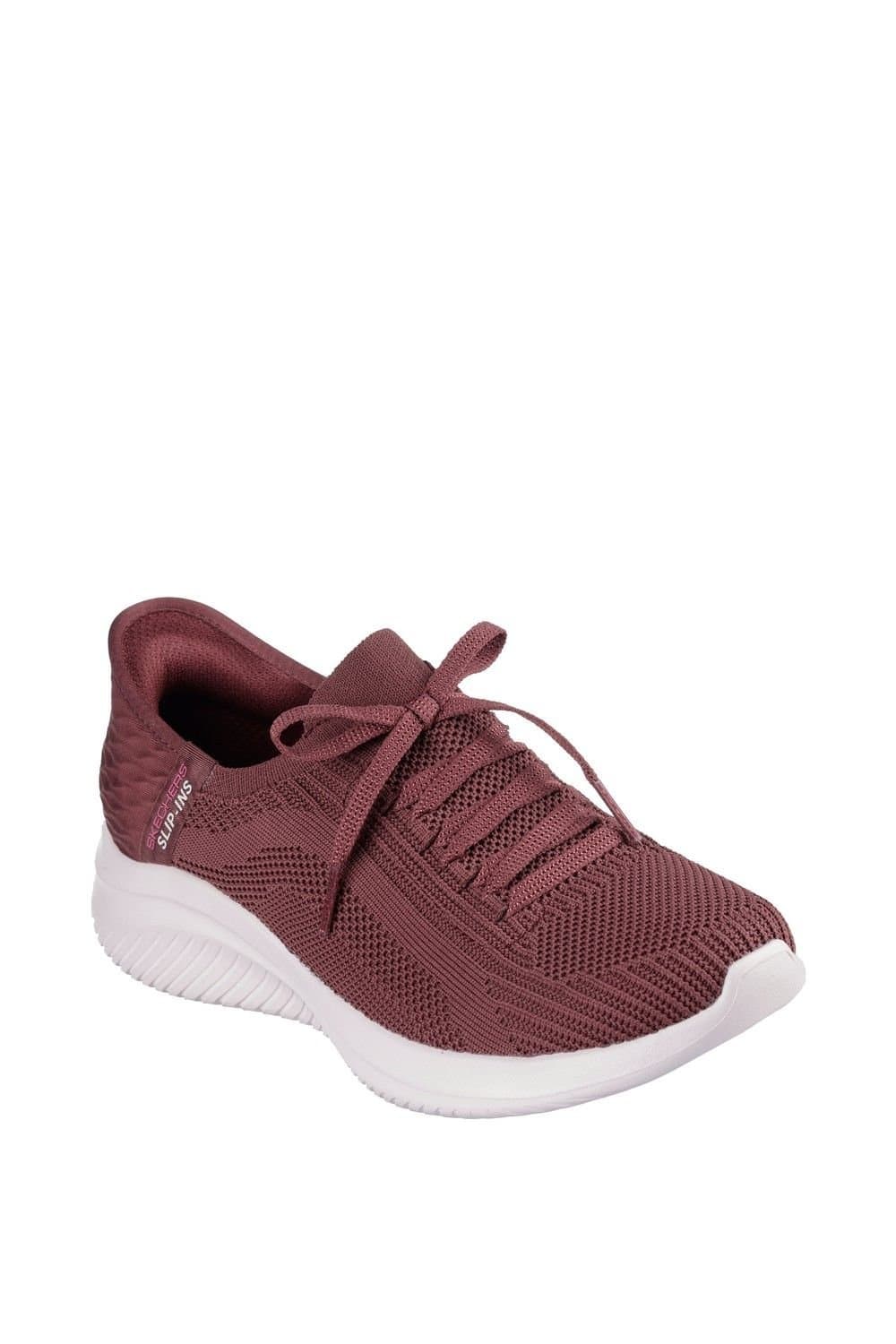 Skechers Skechers Women's Ultra Flex 3.0 Brilliant Path Trainers in Burgundy