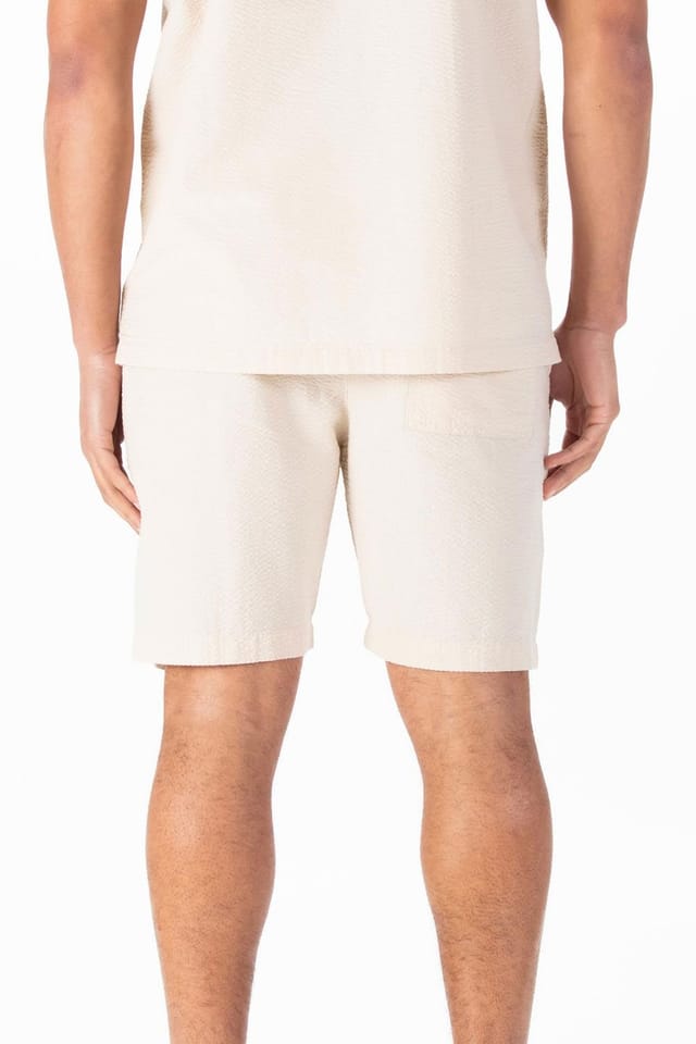 Luke 1977 Luke 1977 Men's Bay Shorts in Cream - 2