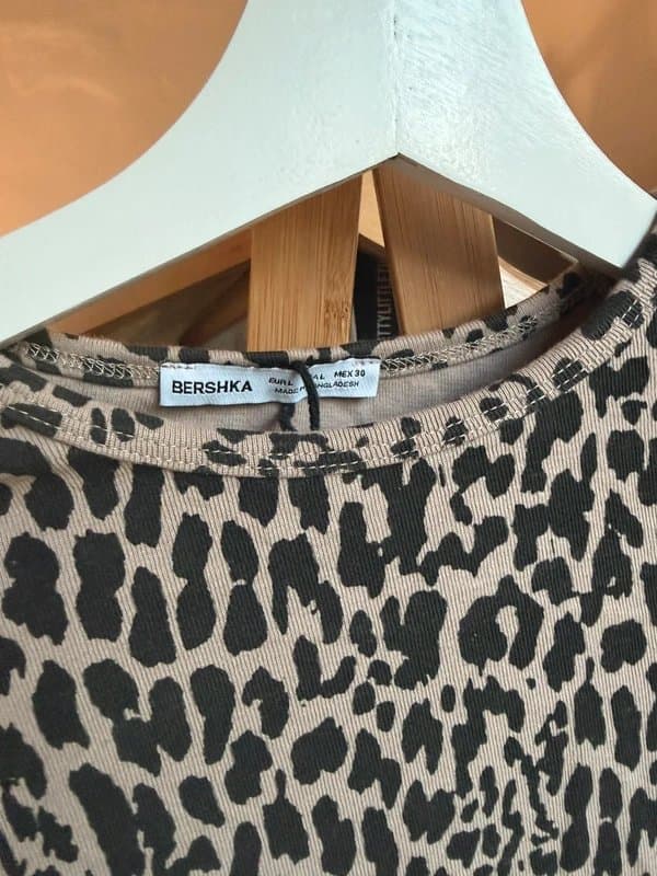 Bershka Bershka Leopard print top