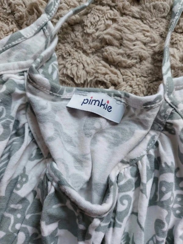 Pimkie White Floral Print Cami Top Size 8-10