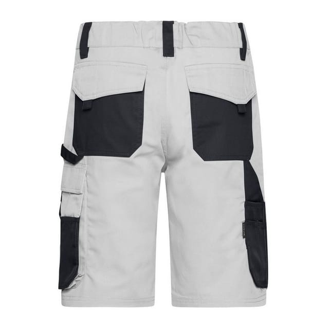 James and Nicholson James and Nicholson Men's Strong Cargo Shorts in Off-White - 2