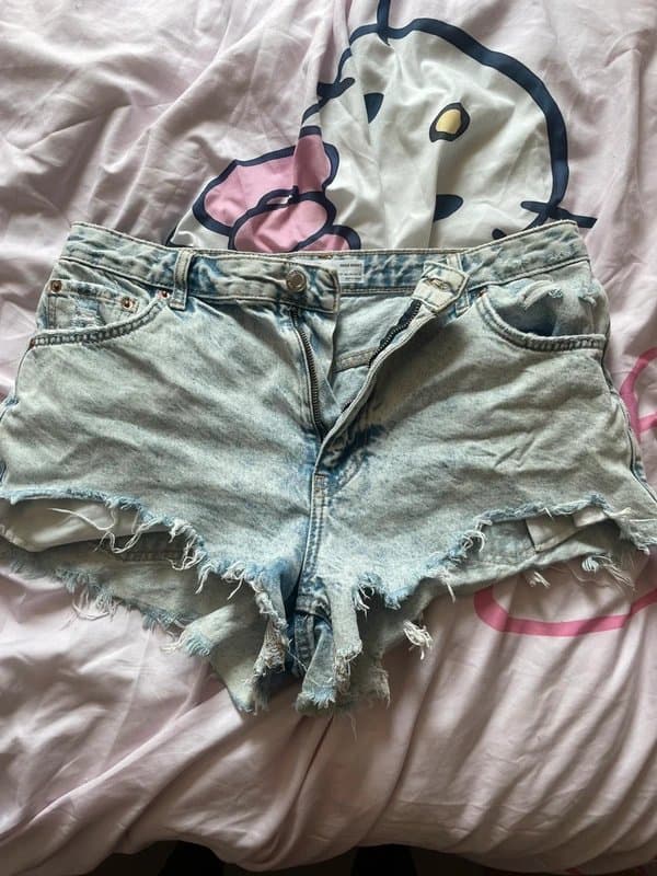 Bershka denim shorts