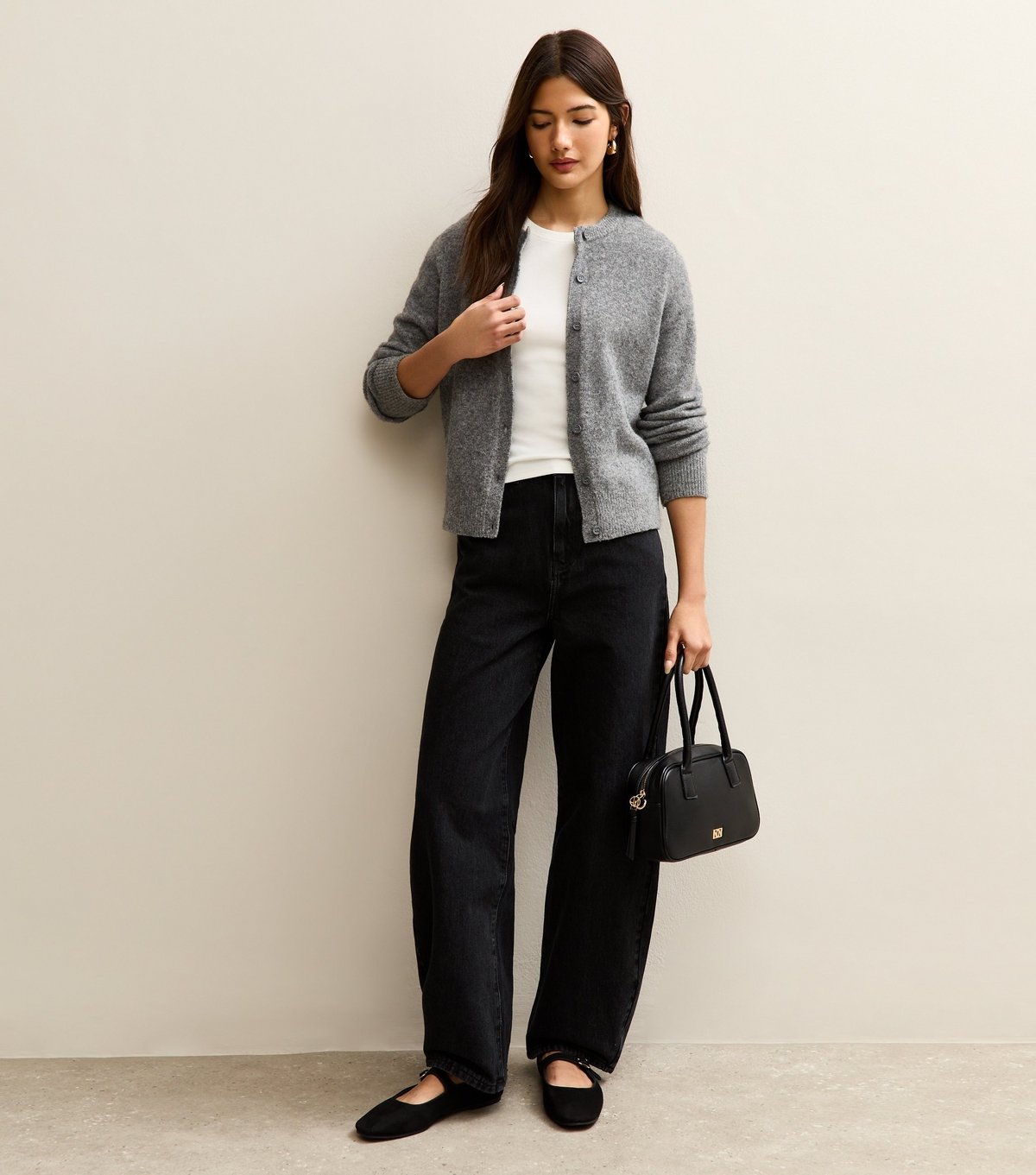 New Look Women's Cream Short Sleeve Baby Tee New Look - 3